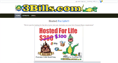 Desktop Screenshot of 3bills.com